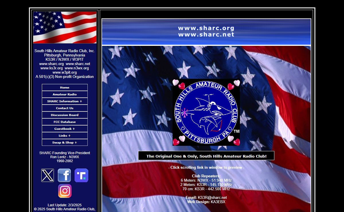 SOUTH HILLS AMATEUR RADIO CLUB, INC.