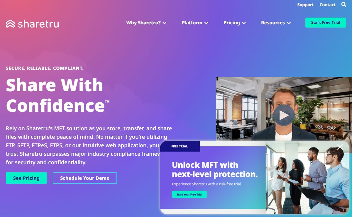 Cloud-Based File Transfer Software | Sharetru