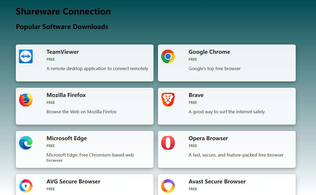 Shareware Connection - Your Connection to the Business of Software