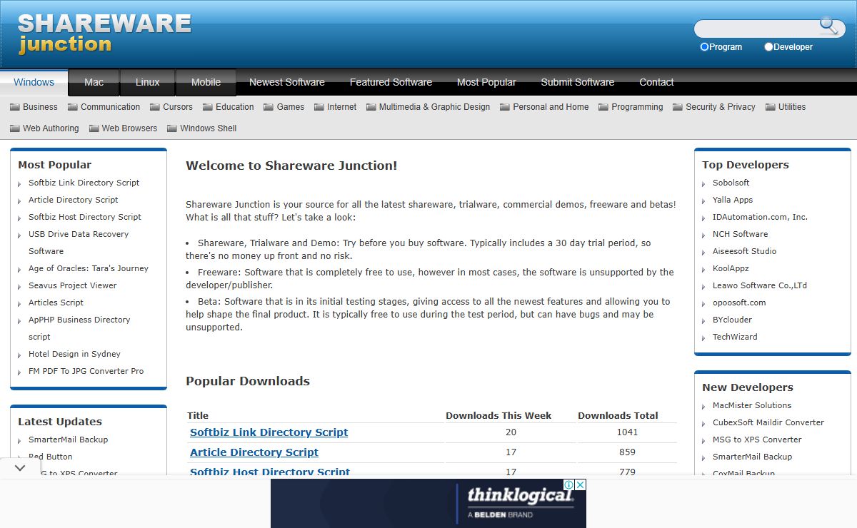 Welcome to Shareware Junction - Free software downloads!
