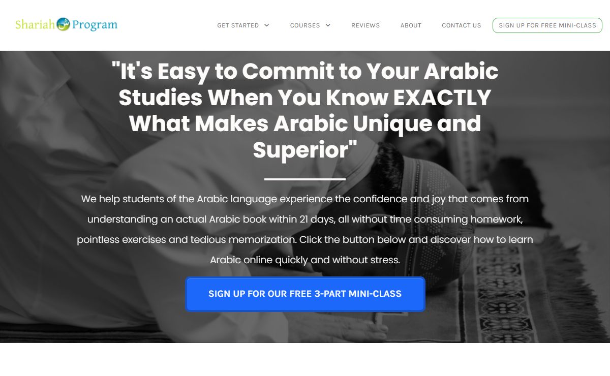 Shariah Program – Learn Arabic Online – Keepers of Classical Arabic