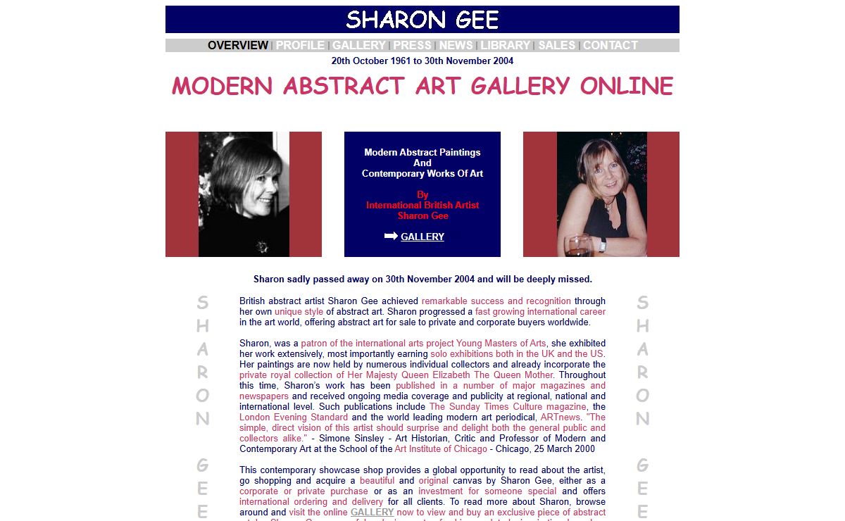 Sharon Gee Modern Abstract Artist - Art Gallery Of Paintings