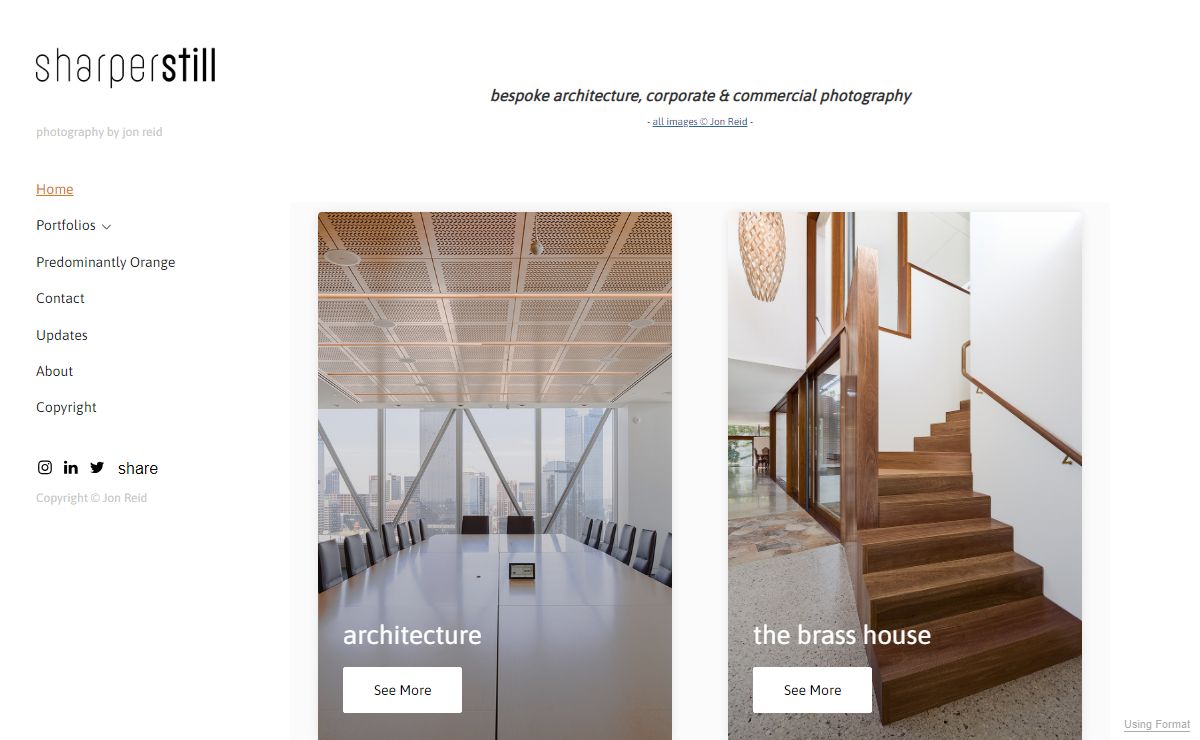 Jon Reid - Photographer - Architecture & Commercial Photography