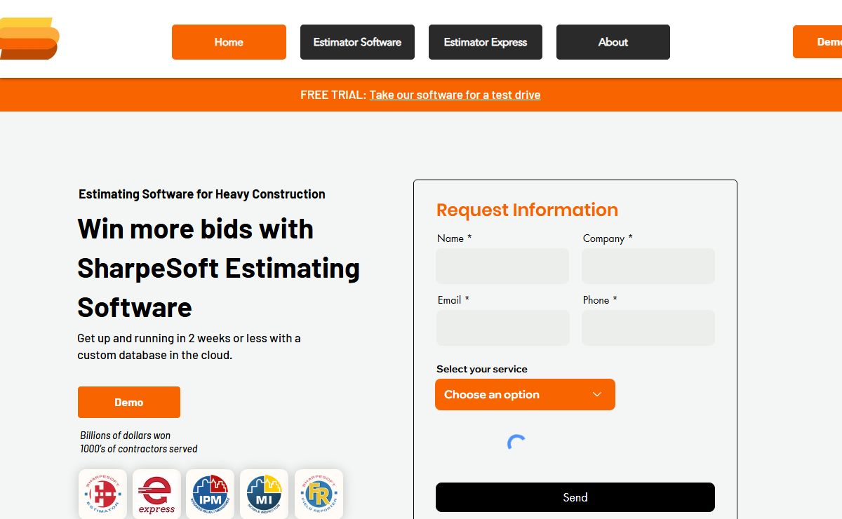 Estimating Software | Heavy Civil | SharpeSoft