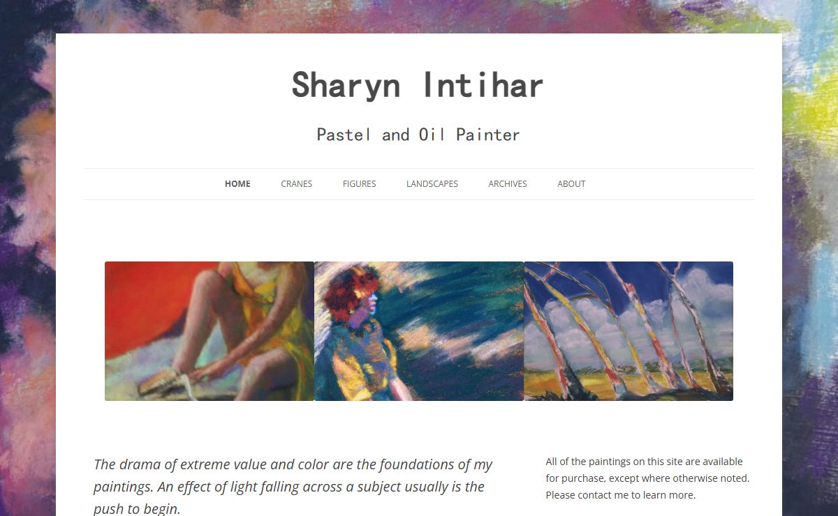 Sharyn Intihar | Pastel and Oil Painter