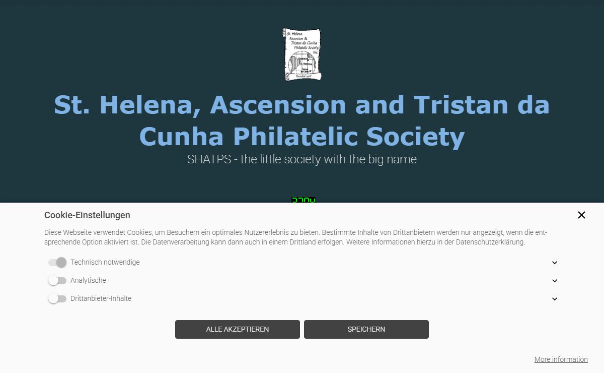 St. Helena, Ascension and Tristan da Cunha Philatelic Society - About us