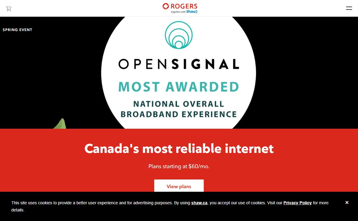 Reliable and Fast Internet, TV & Streaming Plans | Rogers Together With Shaw