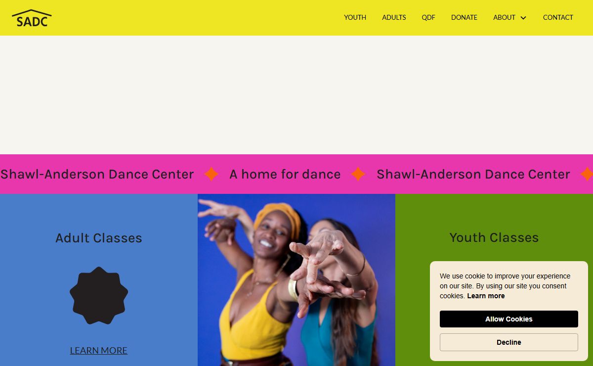 SADC (Shawl-Anderson Dance Center)