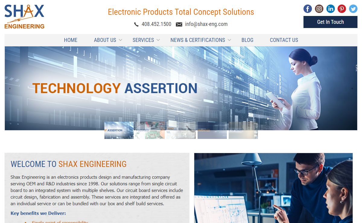 Circuit Board Fabrication, Circuit board Assembly services - Shax-Eng
