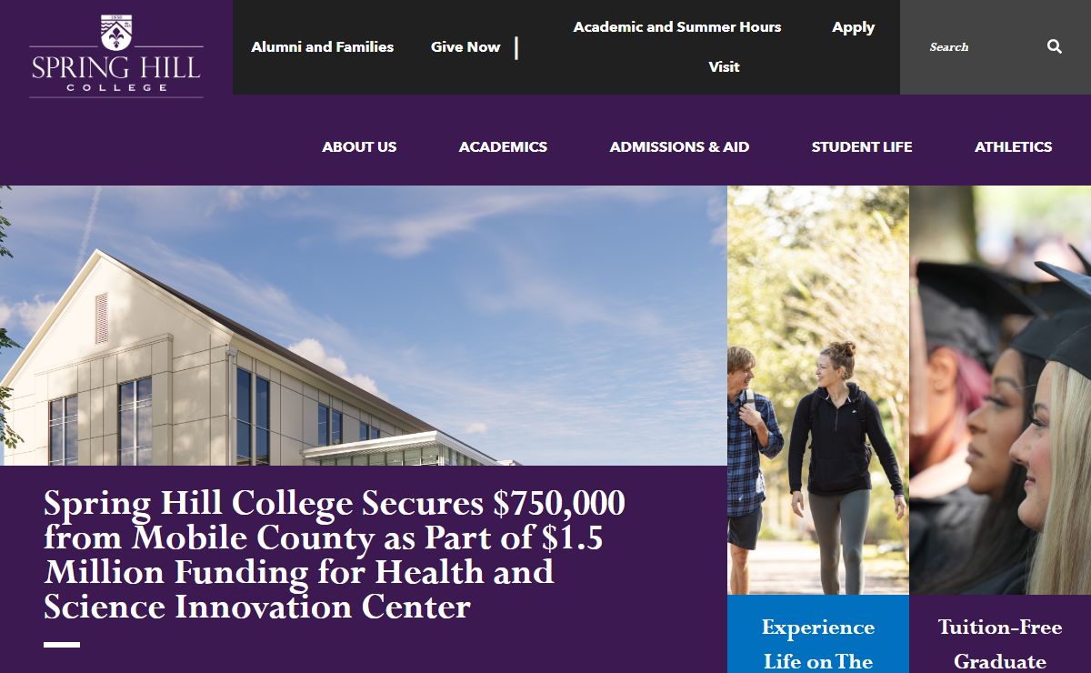 Spring Hill College | Private Catholic College in Alabama