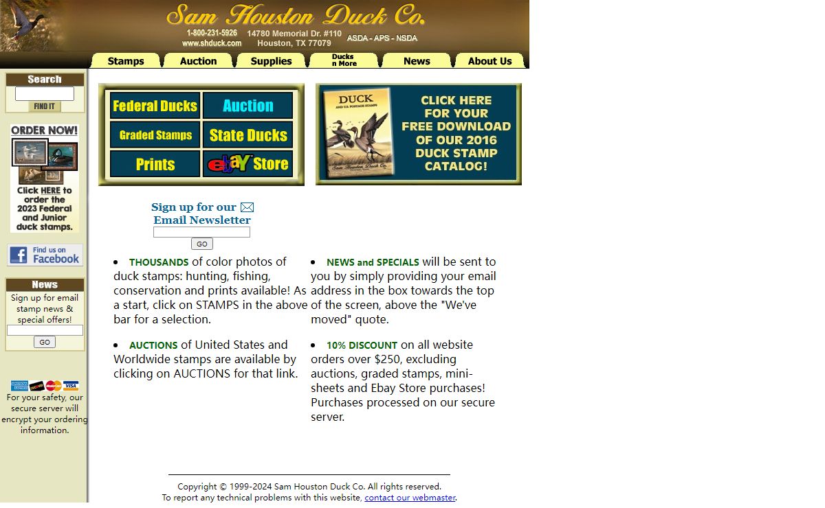 SHDuck.com - Sam Houston Duck Company