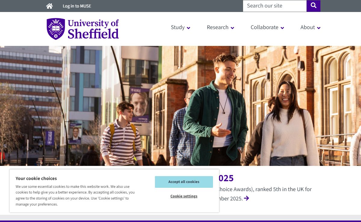 Home | The University of Sheffield