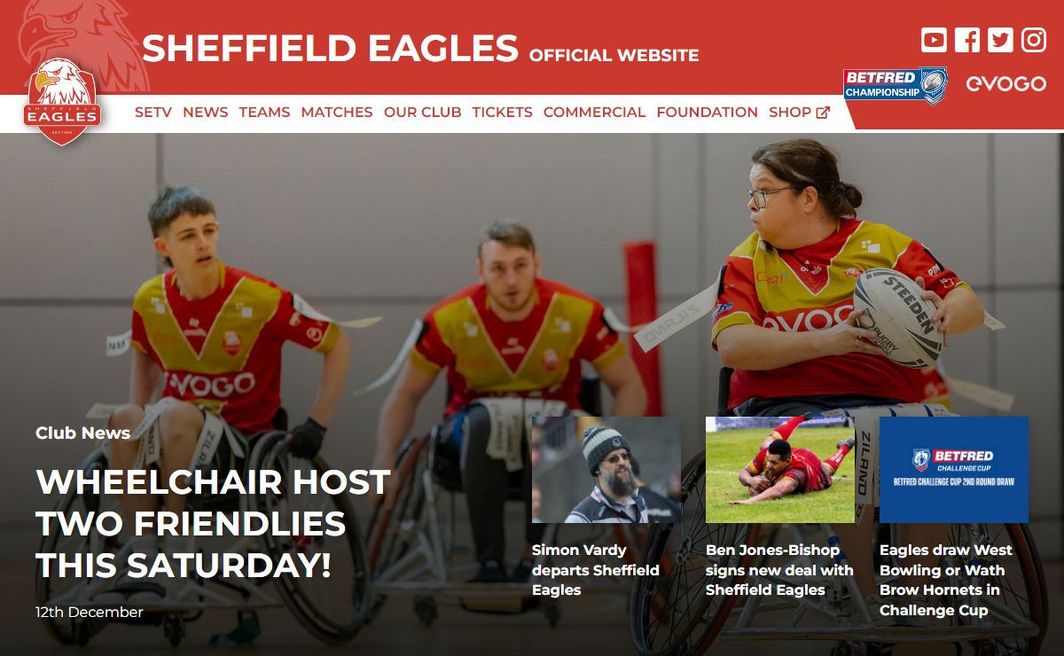Official Page | Sheffield Eagles