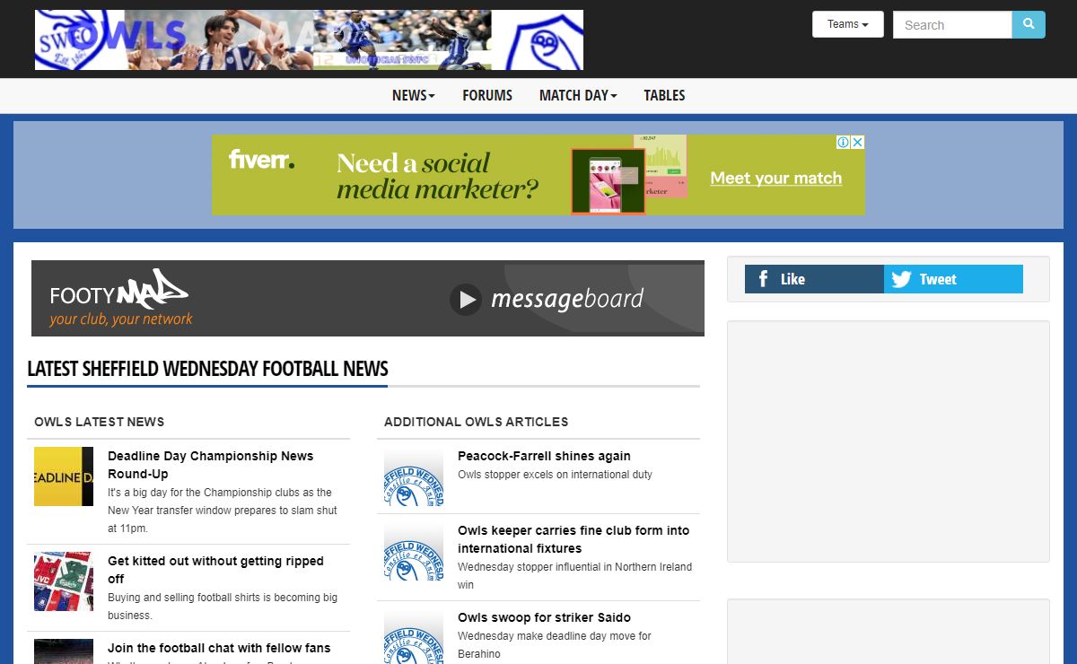 Sheffield Wednesday News - Owls-Mad