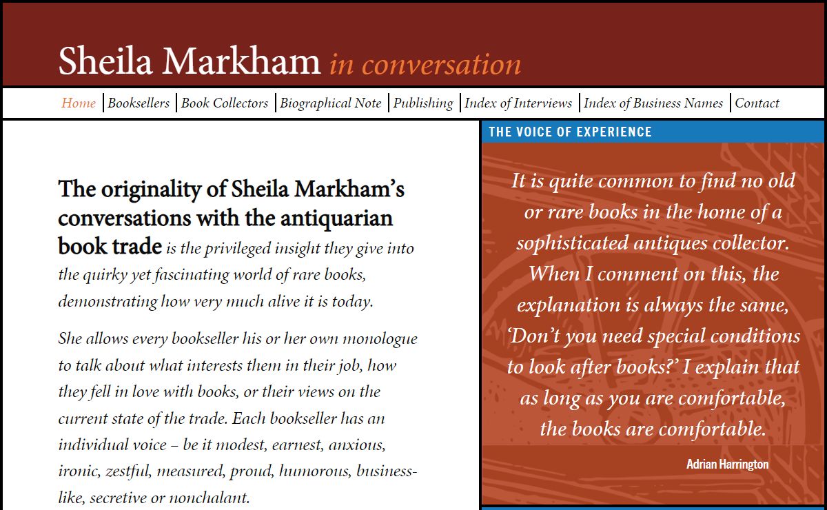 Home | Sheila Markham