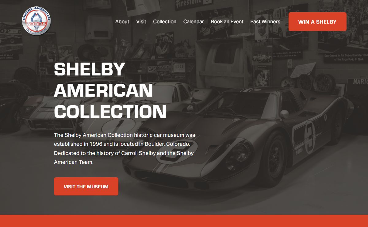 Shelby American Collection | Historic Car Museum in Boulder, CO