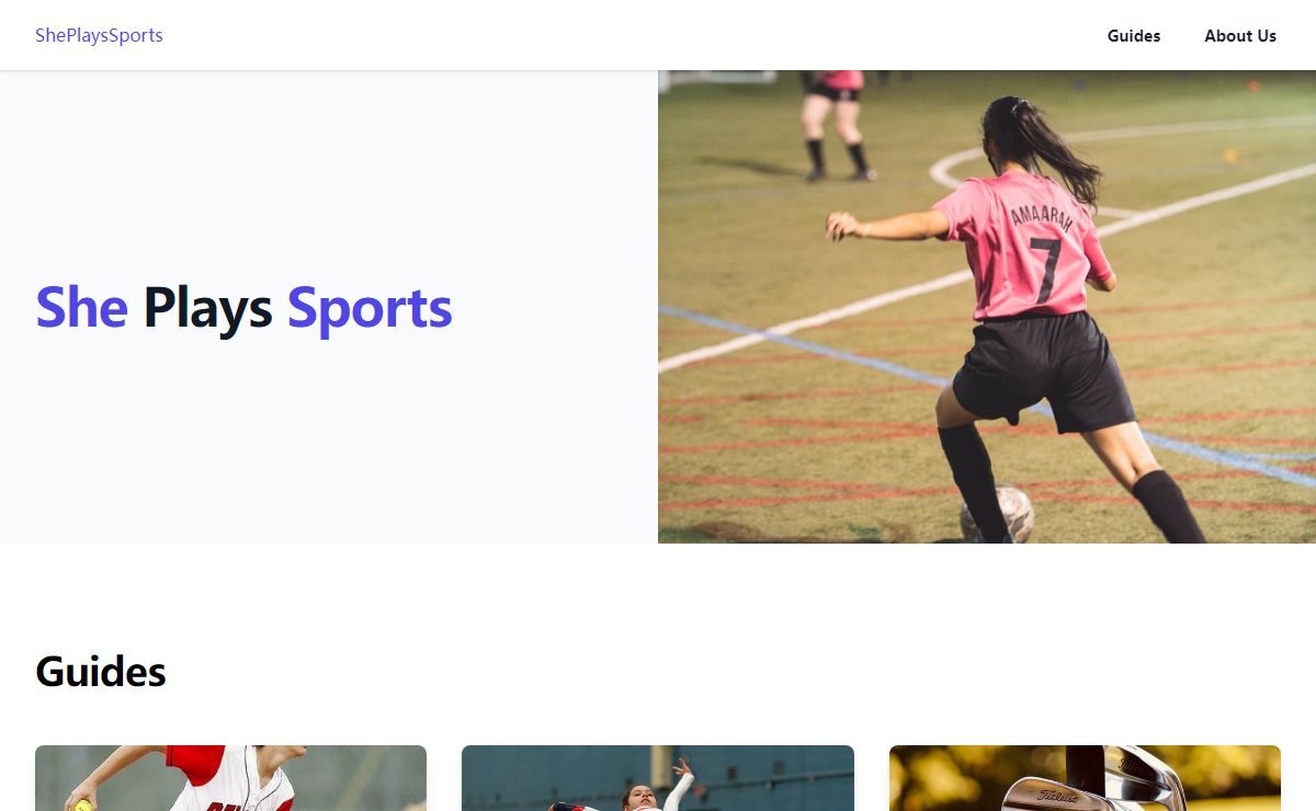 Empowering Women's Sports - ShePlaysSports.com