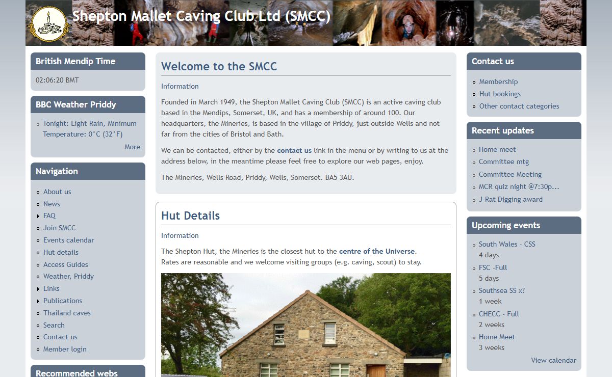 Shepton Mallet Caving Club Ltd (SMCC)