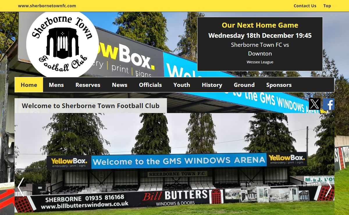 Welcome | Sherborne Town Football Club