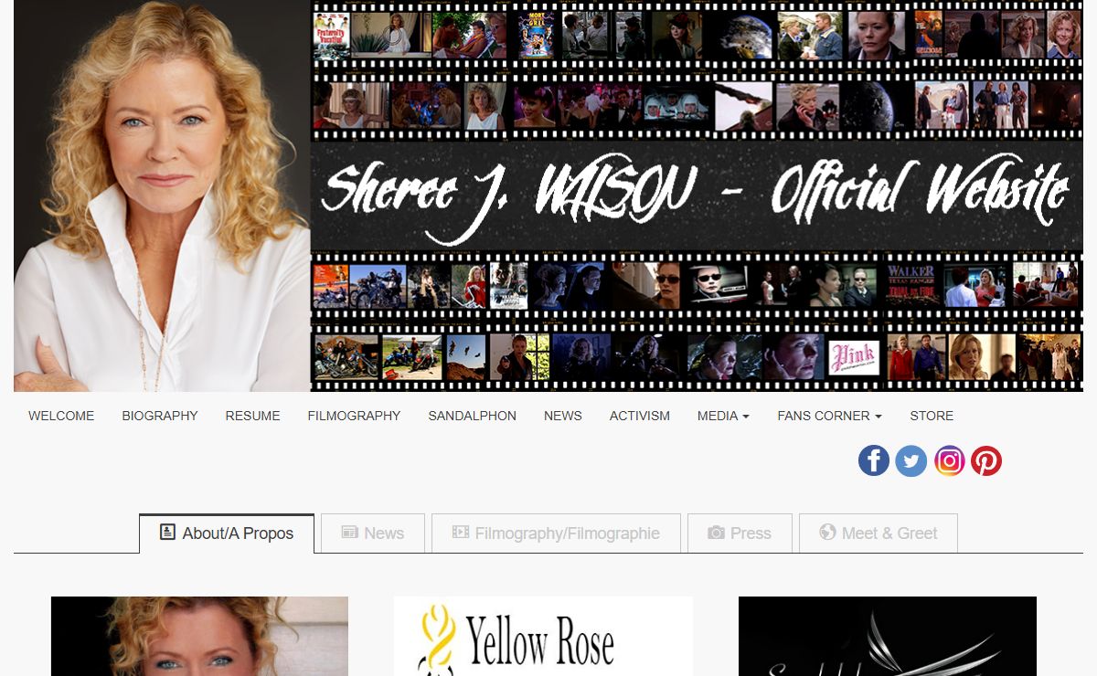Sheree J. WILSON | Official