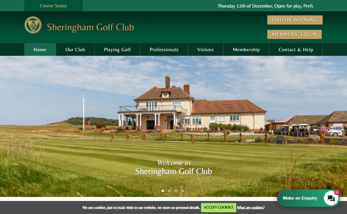 Welcome to Sheringham Golf Club : Sheringham Golf Club, Norfolk, England