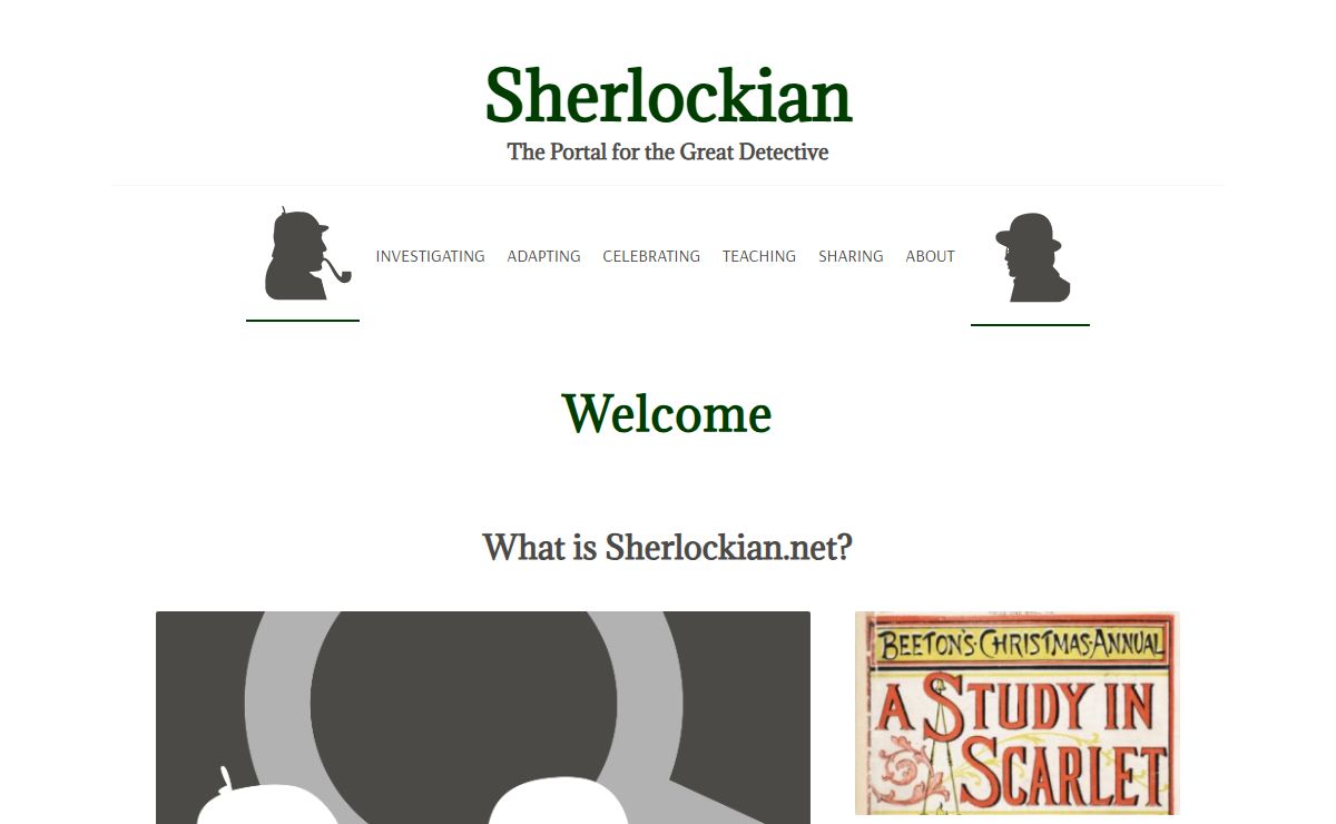 Welcome | Sherlockian