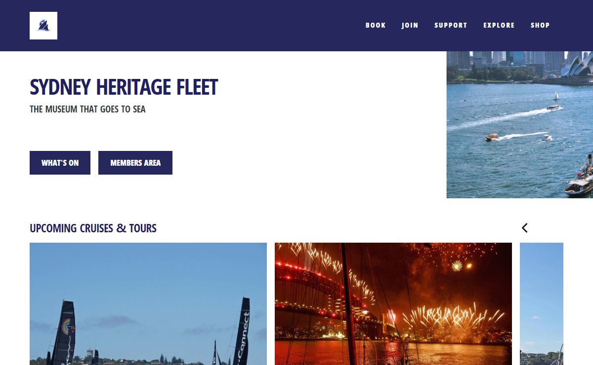 Home | SYDNEY HERITAGE FLEET