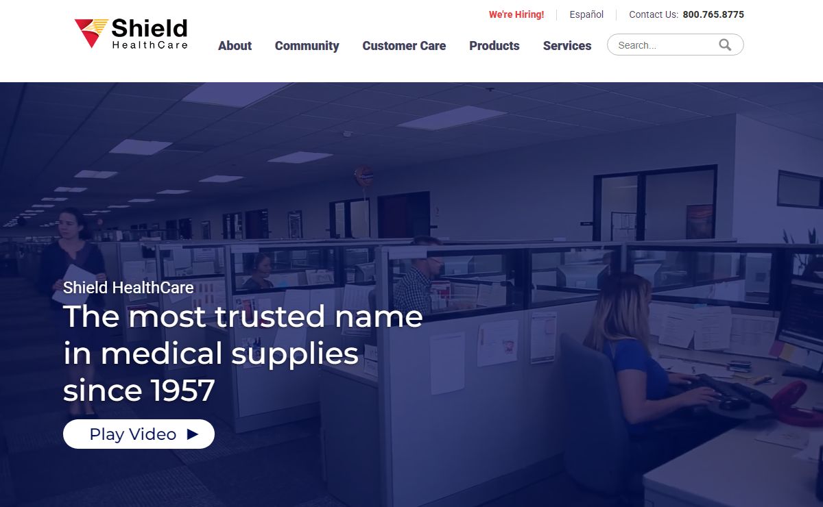 Shield HealthCare | Medical Supplies for Care at Home Since 1957!