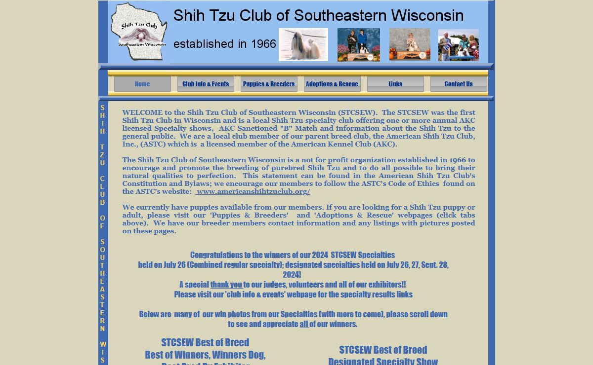 Shih Tzu Club of Southeastern Wisconsin