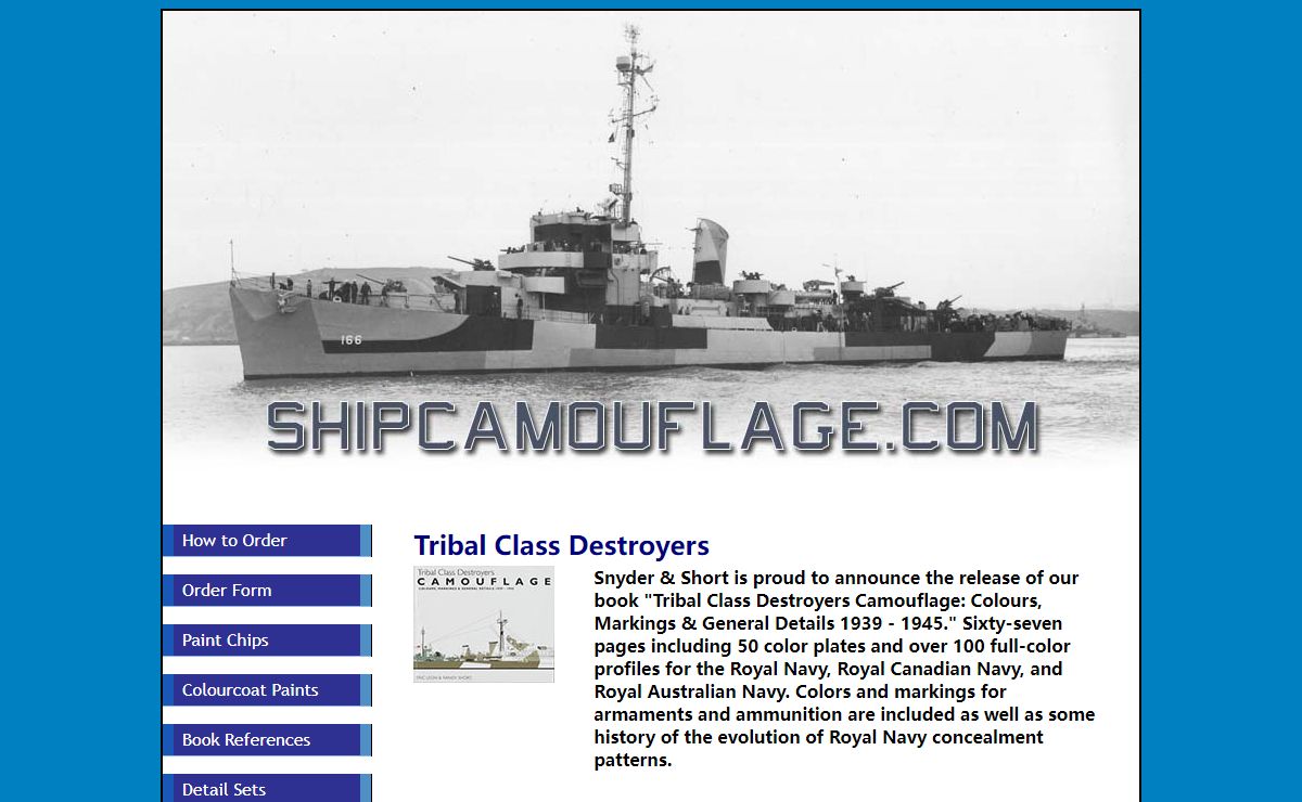 Snyder & Short's ShipCamouflage.com - *THE* source for ship camouflage information