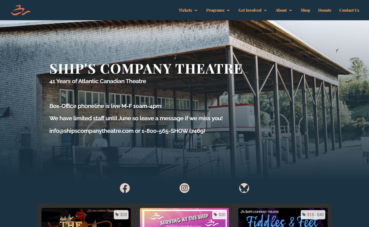 Home - Ship's Company Theatre