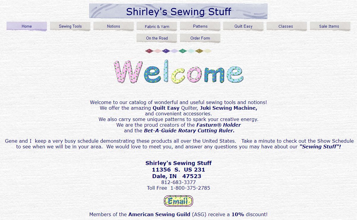 Shirley's Sewing Stuff