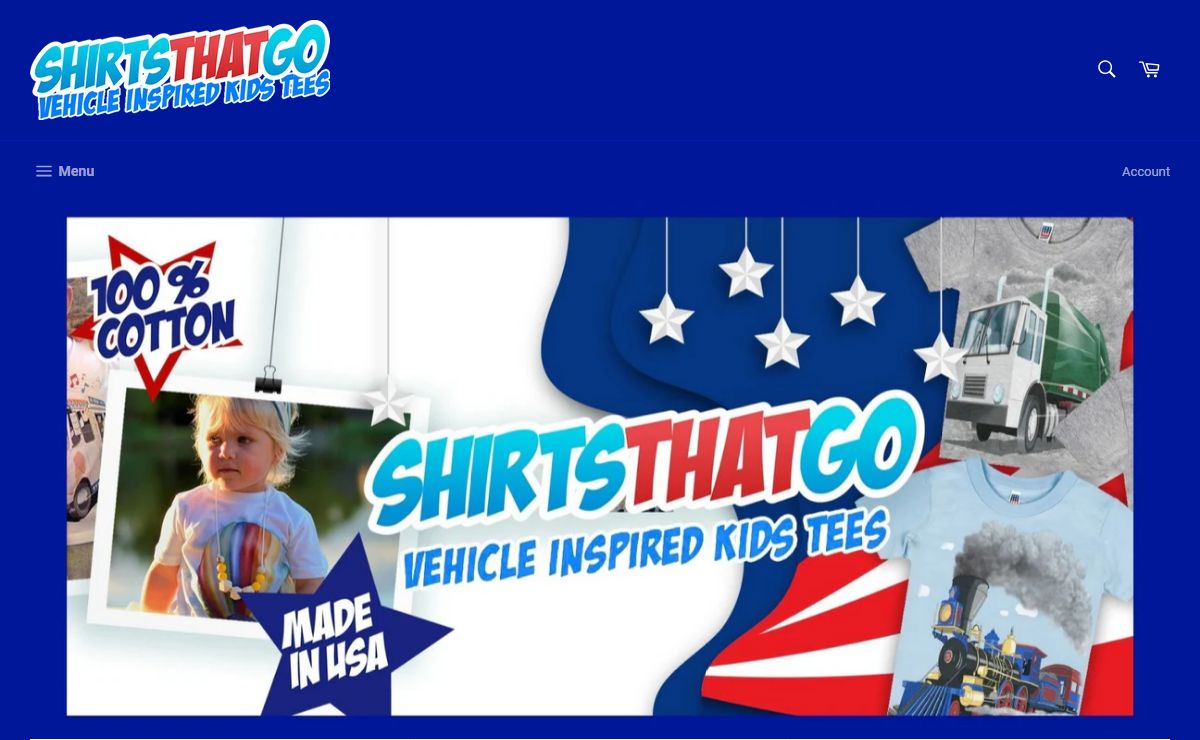 ShirtsThatGo | Vehicle Inspired Little Boys T-Shirts – ShirtsThatGo Kids Tees