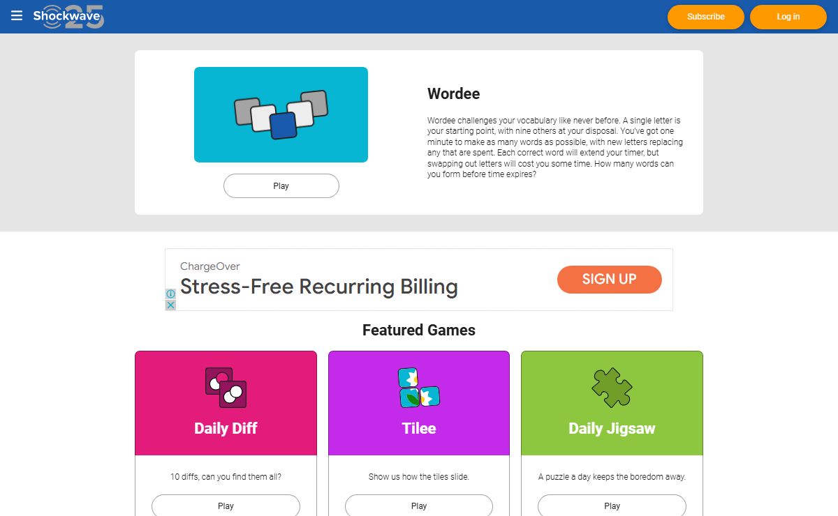 Games | FREE Online Games & Download Games | Play Games on Shockwave.com