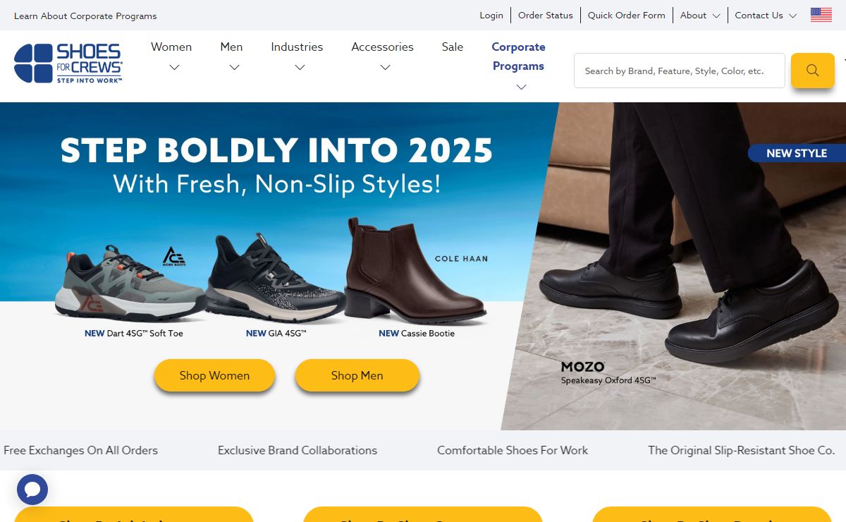 Shoes For Crews | Slip Resistant Shoes, Comfortable Work Shoes & Work Boots.
