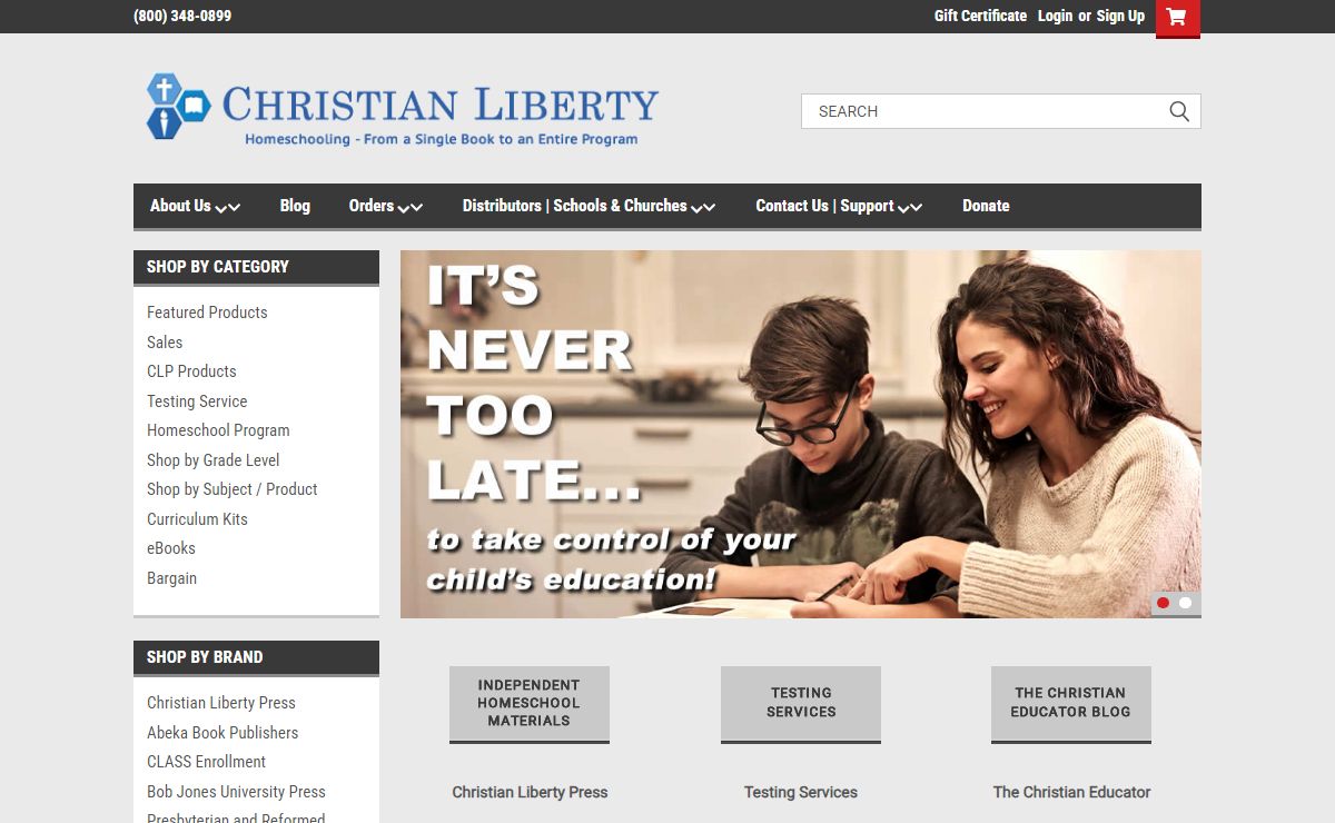 Shop Christian Liberty