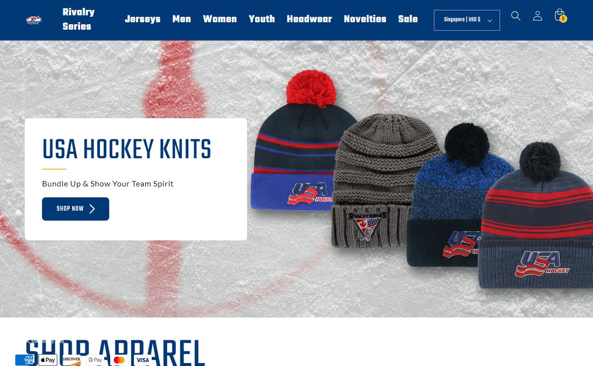 The Official Shop for USA Hockey - Team USA Hockey Jerseys & Merch – USA Hockey Shop