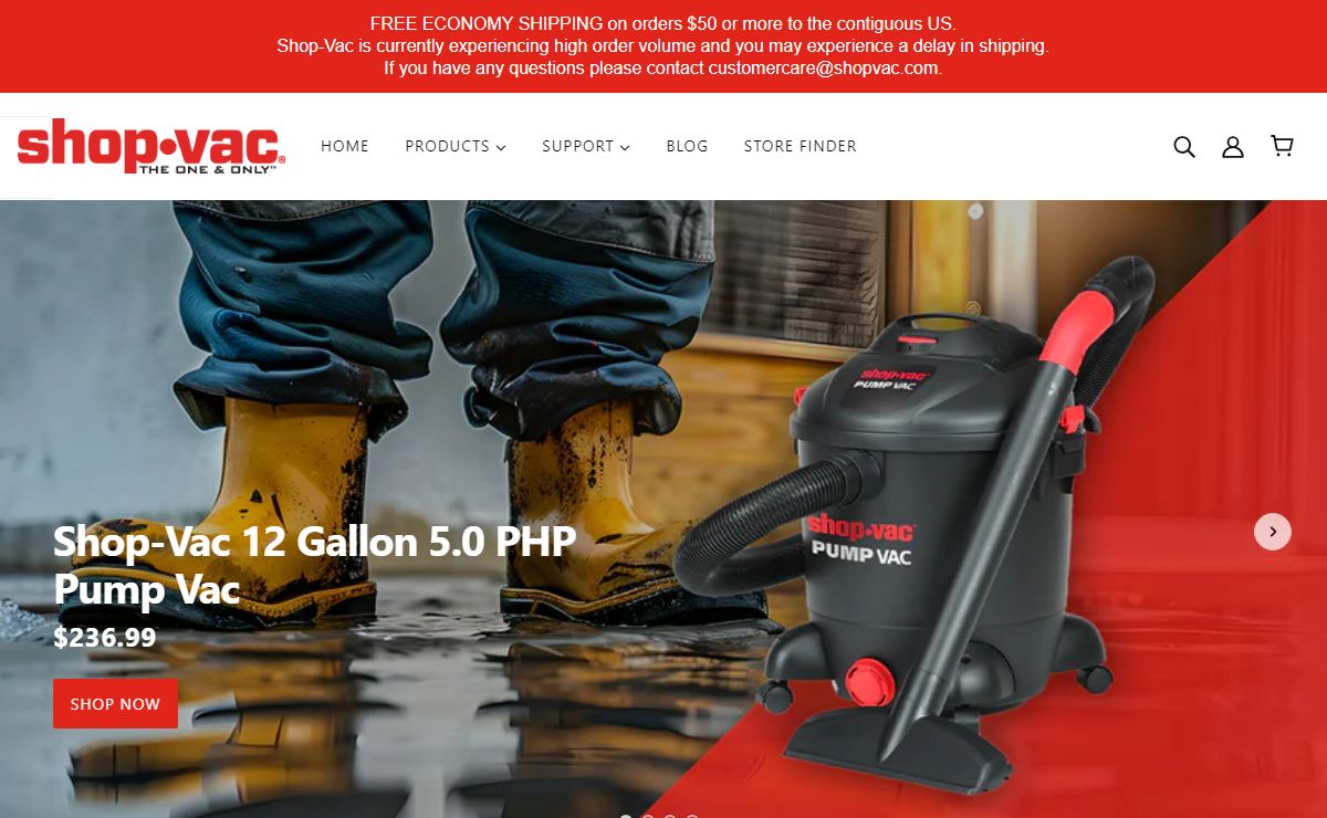Shop-Vac Store - Genuine Shop-Vac Products