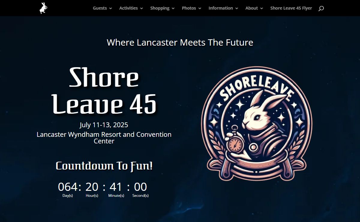Shore Leave Convention | Sci-fi Fan Convention in Lancaster