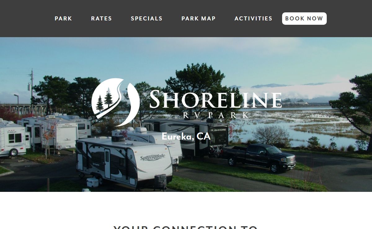 Shoreline | Redwood Coast Cabins & RV Resort