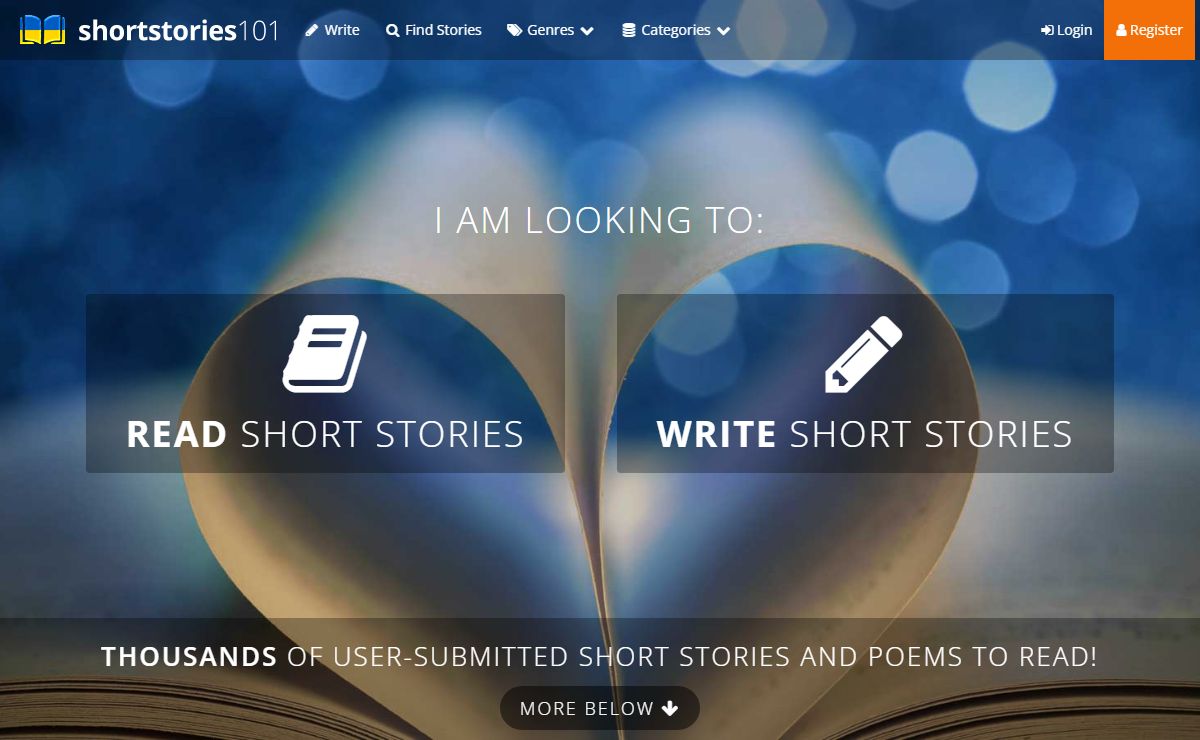 Short Stories and Poems, Read and Write for Free - Short Stories 101