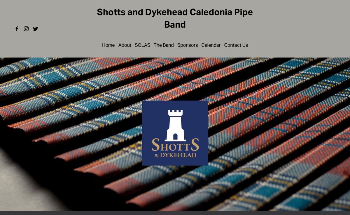 Shotts and Dykehead Caledonia Pipe Band