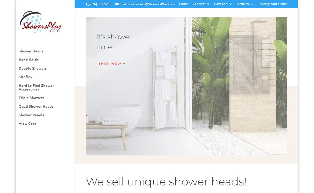 Home - Showers Plus