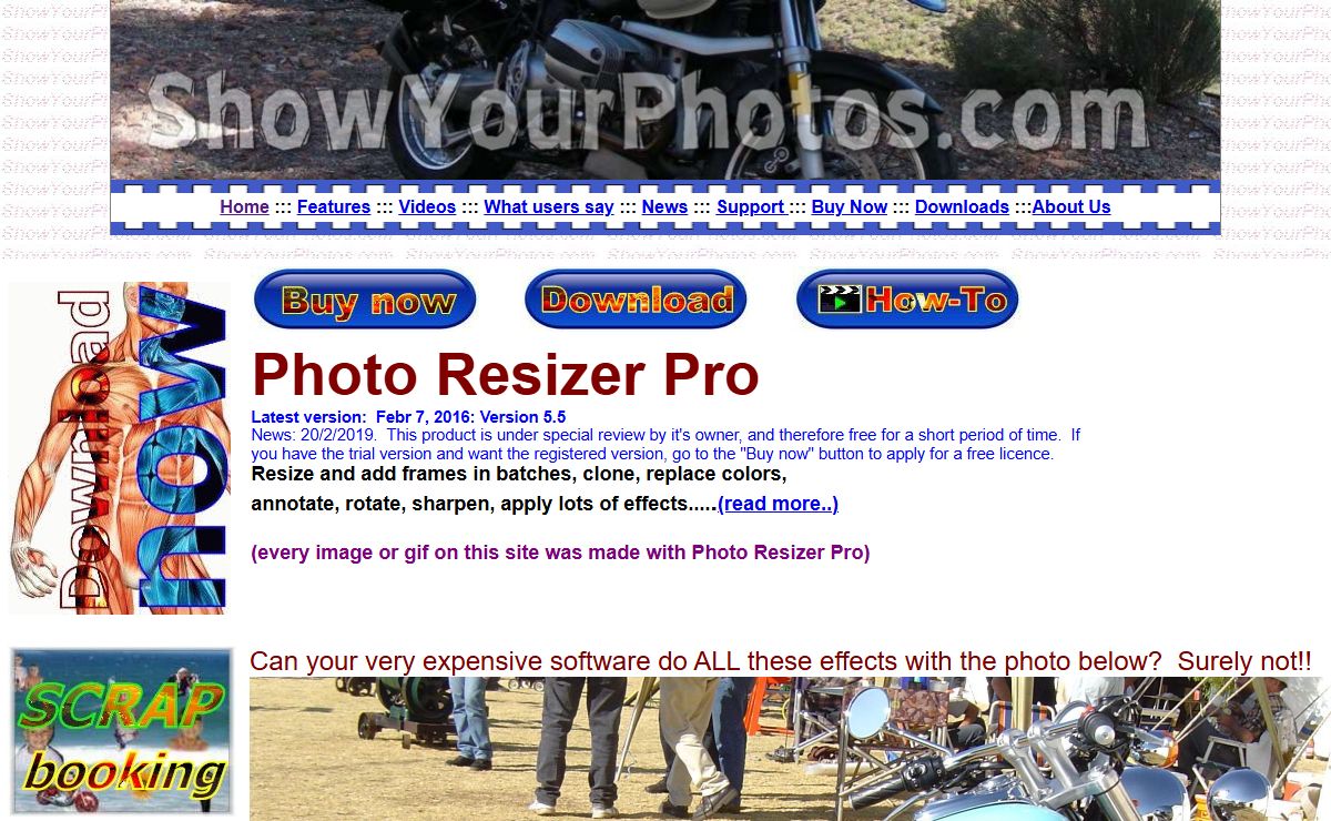 Photo Resizer Pro - Resizing and editing your photos