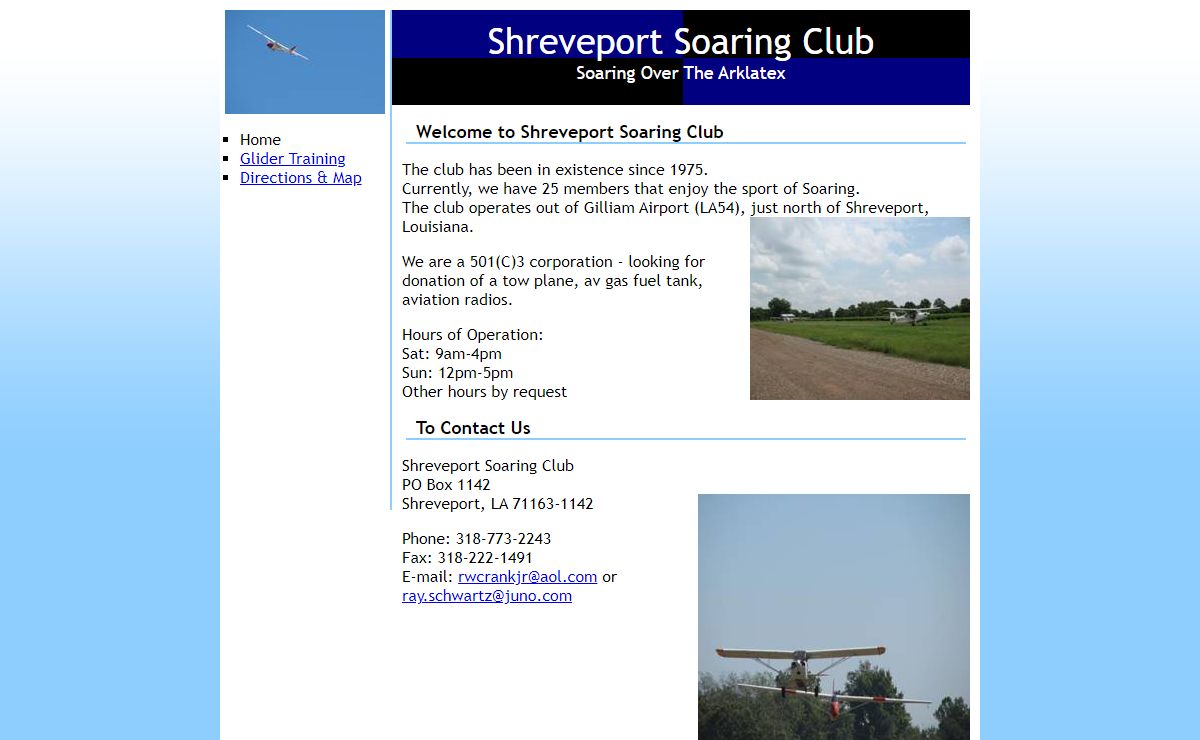 Home | Shreveport Soaring Club