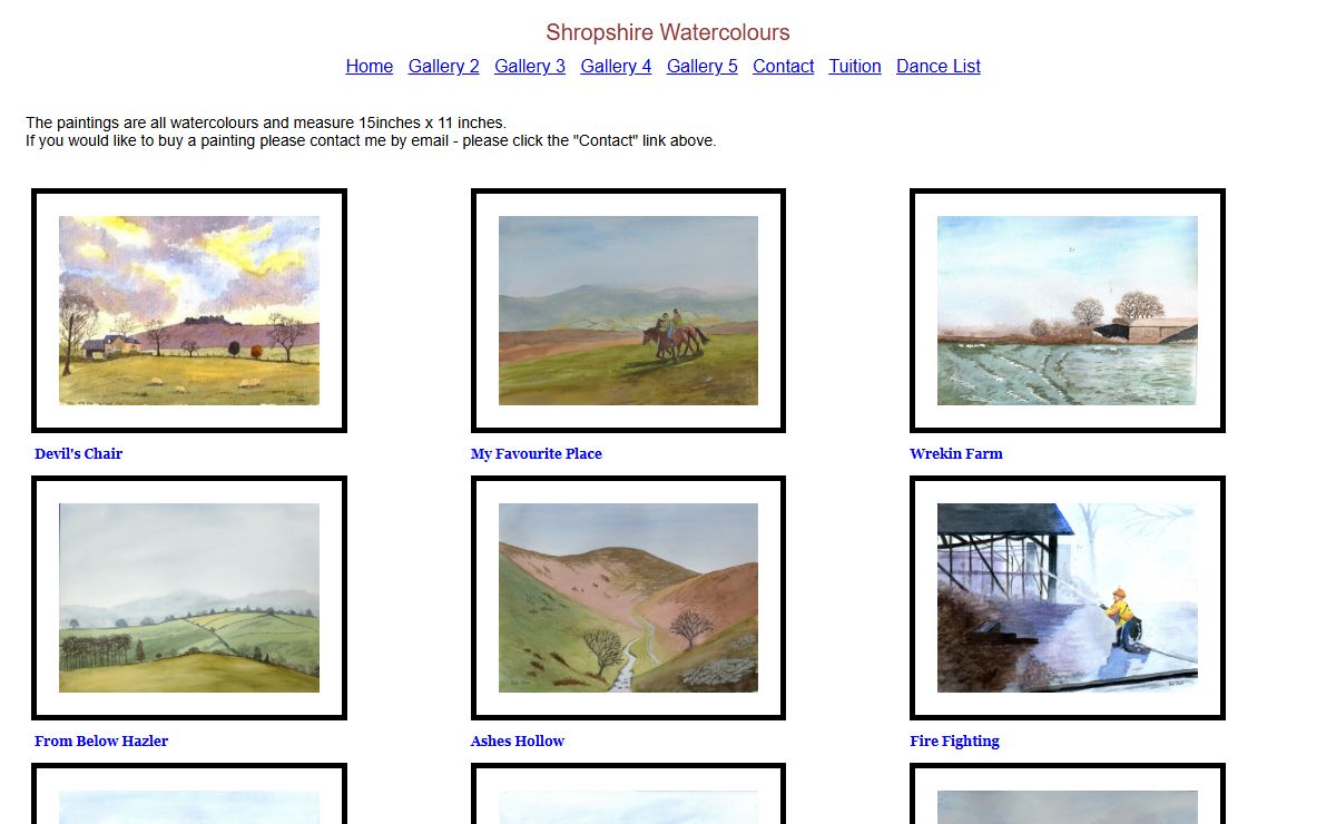 Shropshire Watercolours