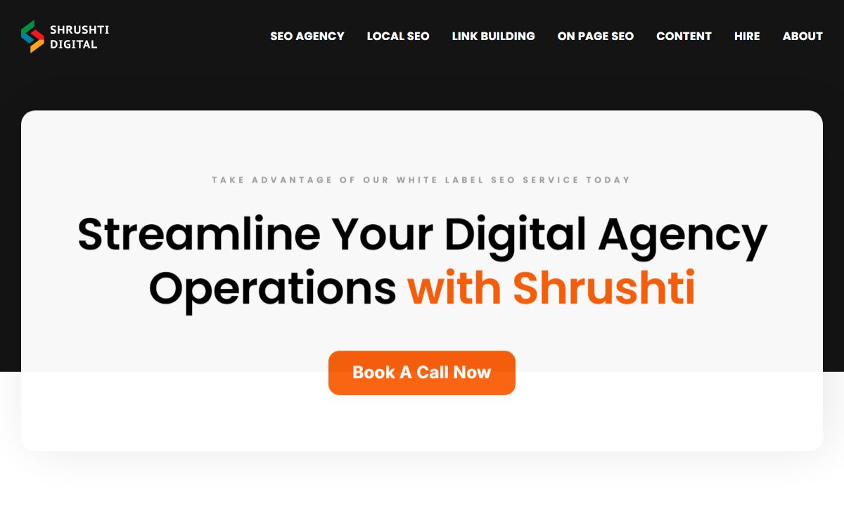 Outsource SEO To Shrushti → No. 1 SEO Reseller