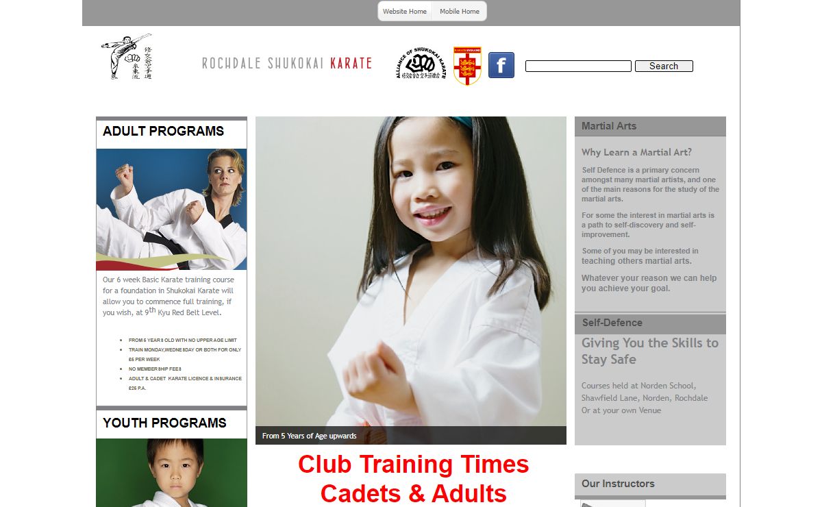 Website Home