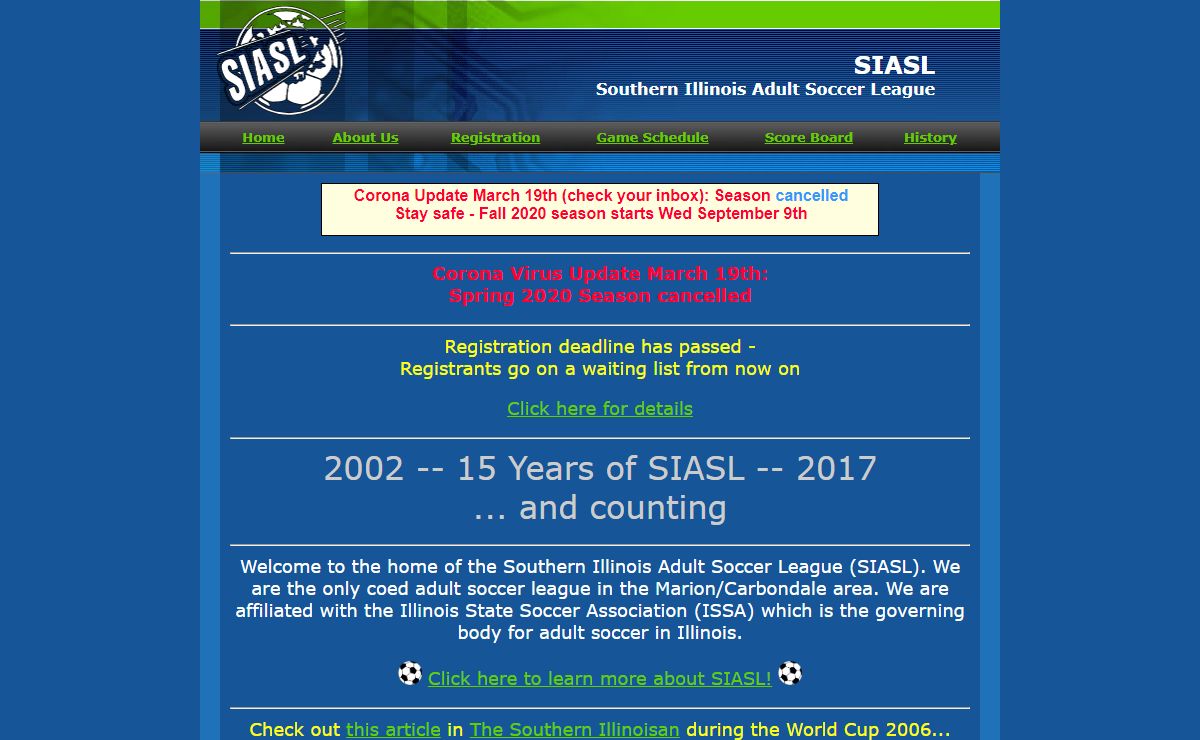 SIASL: Welcome
