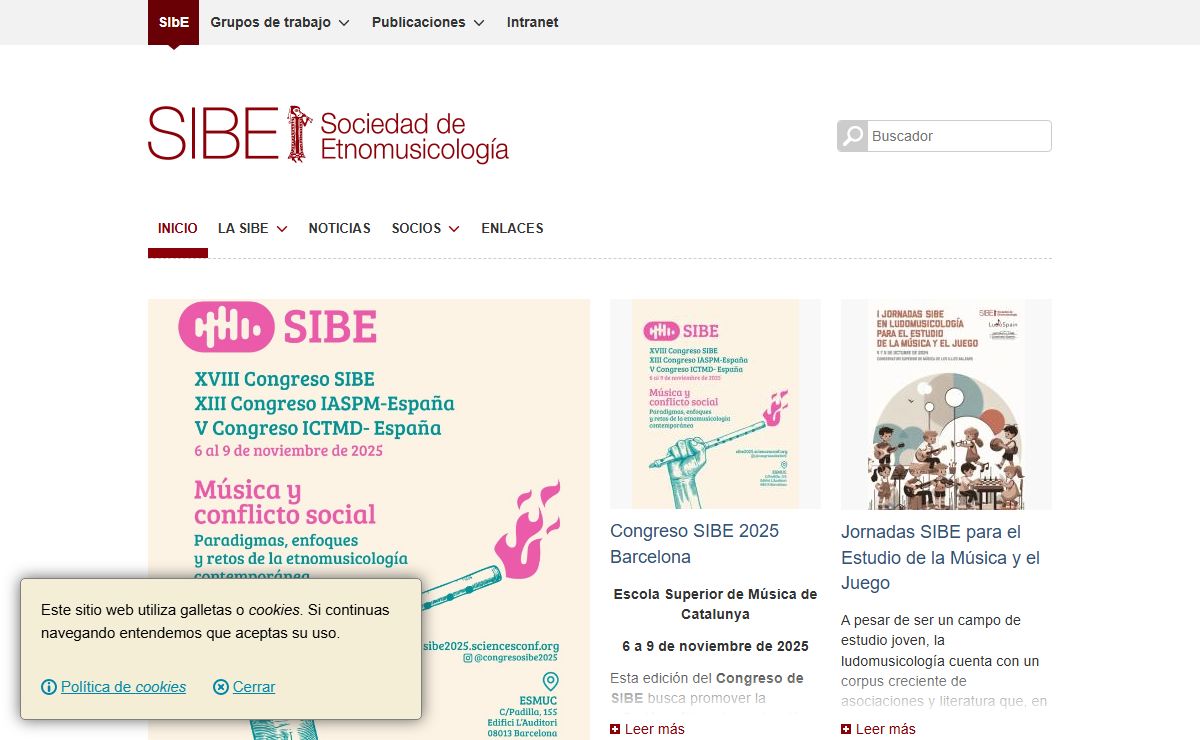 SIBE Sociedad de Etnomusicología